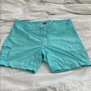 J. Crew take on classic board short swim trunk.